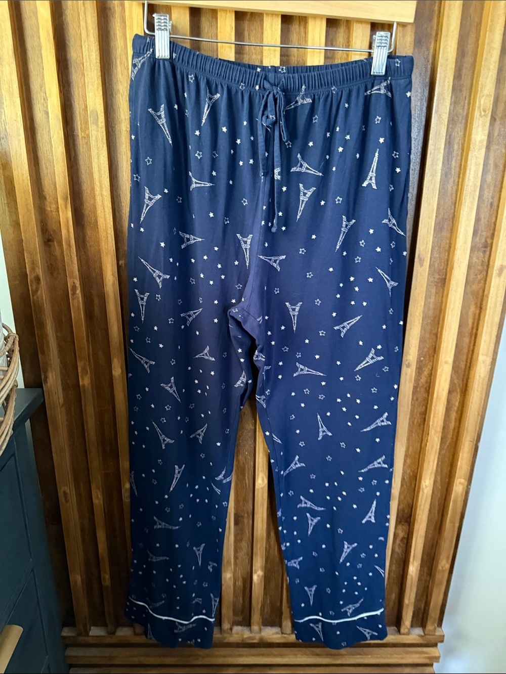 The Cat's Etoile Paris Pima Cotton Pajama Pants. M